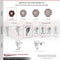 Service Caster 3 Inch High Temp Glass Filled Nylon Swivel 3/8 Inch Threaded Stem Caster Set SCC SCC-TS20S314-GFNSHT-381615-4 - alternate 3